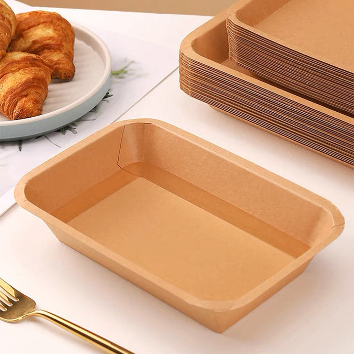 Kraft Tray Plate #3 (600pcs)