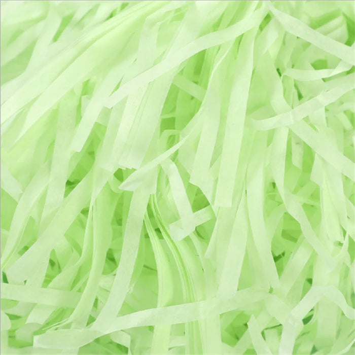 Lime Green Raffia Shredded Paper (100g)