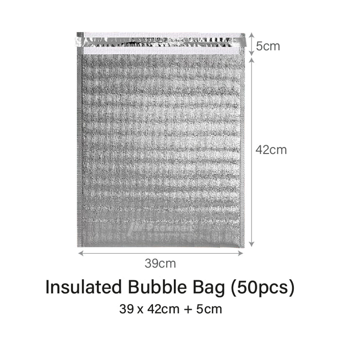 39 x 42cm Insulated Bubble Bag (50pcs)