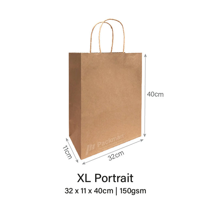 White Paper Bag (100pcs)