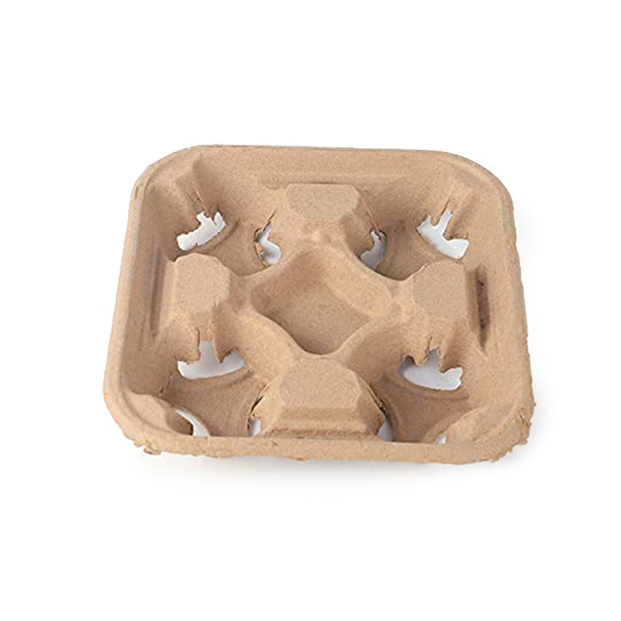 Pulp Fiber Cup Holder (400pcs)