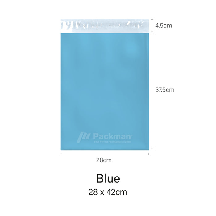 28 x 42cm Blue Poly Mailer (100pcs)