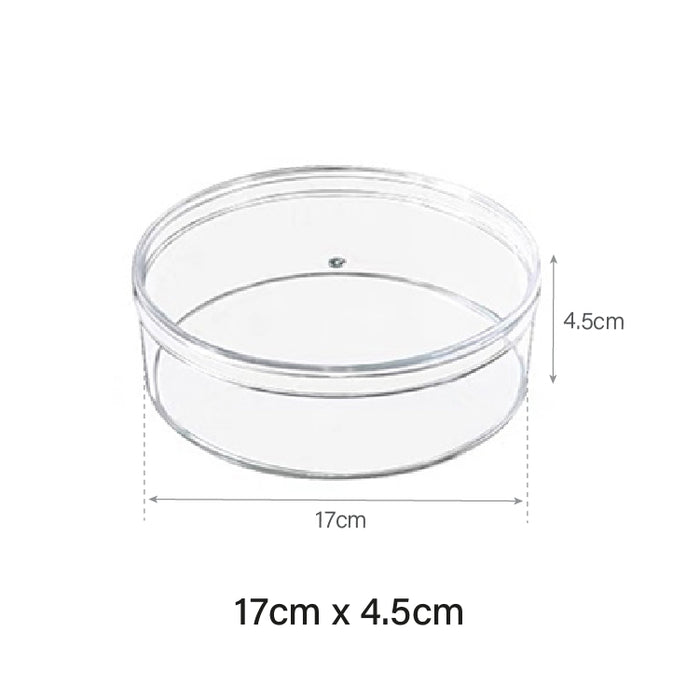 17 x 4.5cm Clear Plastic Jar (120pcs)