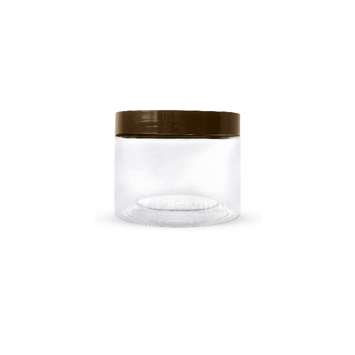 8.5 x 6.5cm Brown Plastic Jar (67pcs)