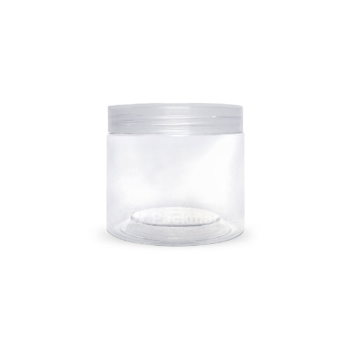 10 x 8cm Clear Plastic Jar (48pcs)