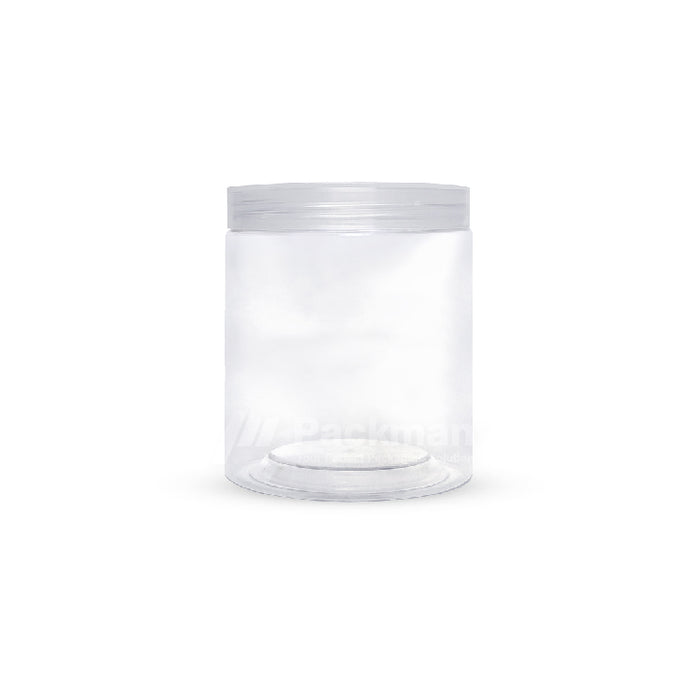 8.5 x 10cm Clear Plastic Jar (67pcs)