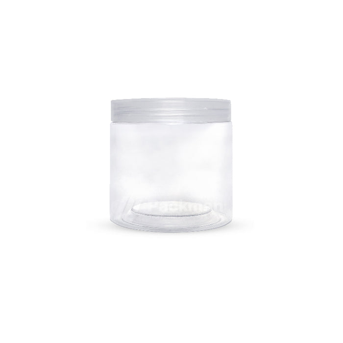 8.5 x 8.5cm Clear Plastic Jar (67pcs)