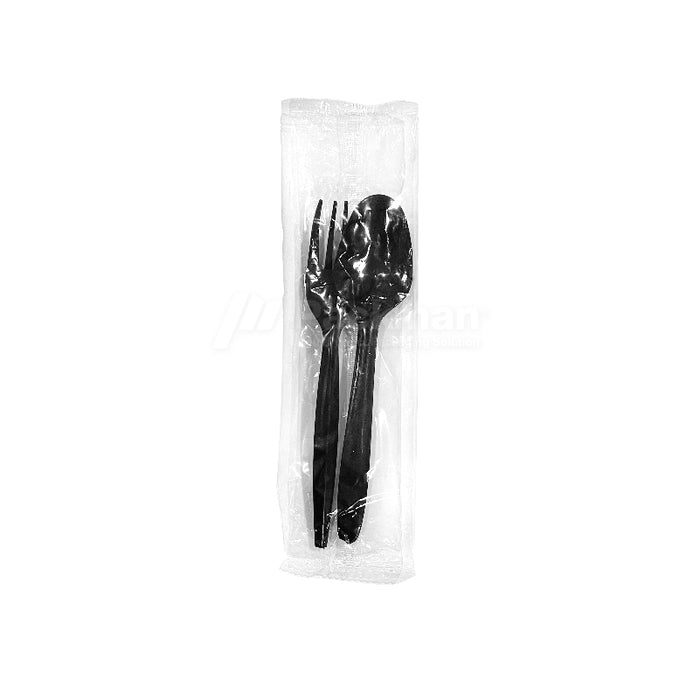 Plastic Fork Spoon Set