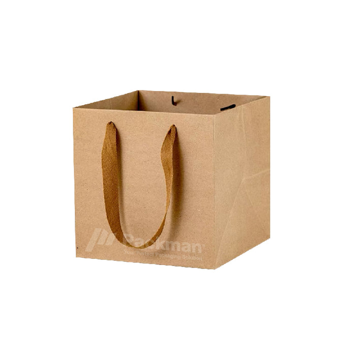 35 x 35 x 35cm Extra Thick Kraft Square Paper Bag (100pcs)