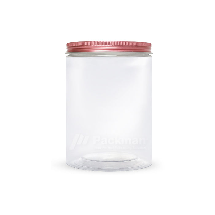 10 x 15cm Rose Gold Plastic Jar (48pcs)