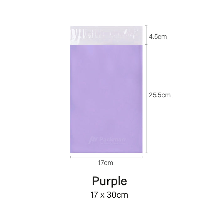 17 x 30cm Purple Poly Mailer (100pcs)