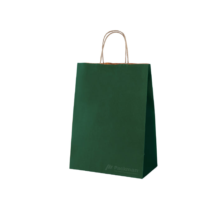 25 x 12 x 32cm Deep Green Paper Bag (100pcs)