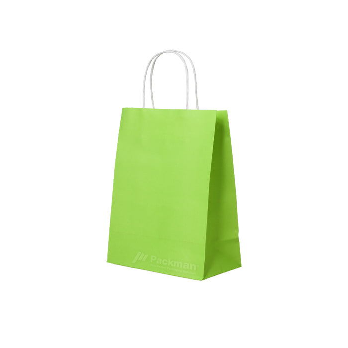 21 x 11 x 27cm Green Paper Bag (100pcs)