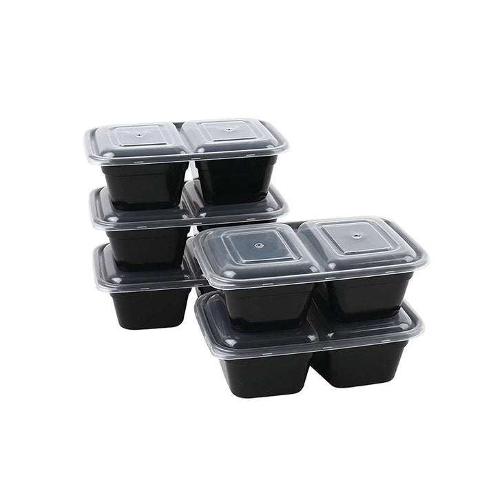 2 Compartment Lunch Box (150pcs)