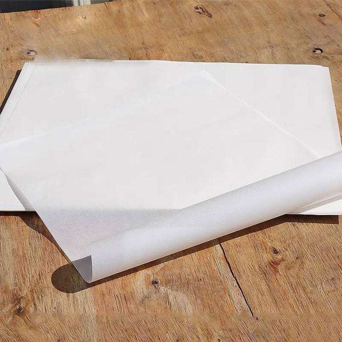 25cm White Square Burger Paper