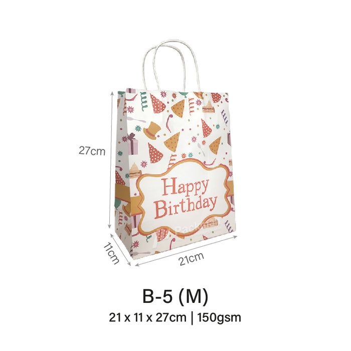 B5 Birthday Bag (10pcs)