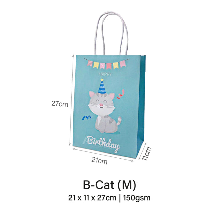 Cat Birthday Bag (10pcs)